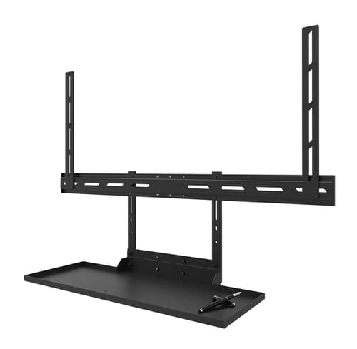 Neomounts AV40-500BL - Mounting kit (mount bracket, keyboard shelf) - for keyboard / mouse - universal - black - screen size: 43"-110" - VESA-mountable — view 7