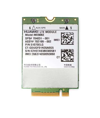 HP LT4112 LTE/HSPA+ W10 WWAN — view 1