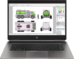 HP ZBook Studio x360 G5 Mobile Workstation - Flip design - Intel Core i9 - 9880H / up to 4.8 GHz - Win 10 Pro 64-bit - Quadro P2000 - 16 GB RAM - 512 GB SSD NVMe, TLC - 15.6" IPS touchscreen 3840 x 2160 (Ultra HD 4K) - Wi-Fi 5 - kbd: UK