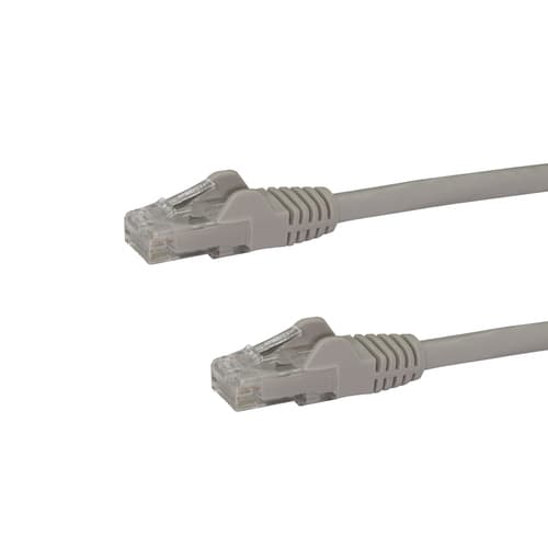 "STARTECH 15 FT GRAY SNAGLESS CAT6 U — view 1