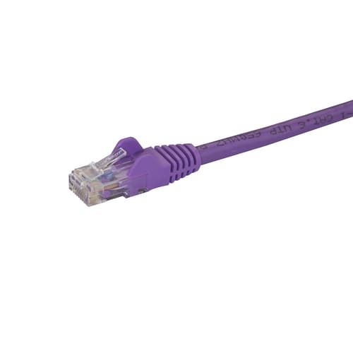 "STARTECH 15 FT PURPLE SNAGLESS CAT6 — view 3