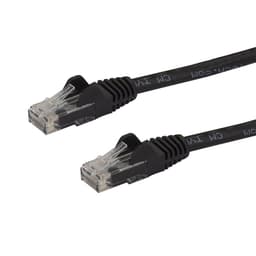 "STARTECH 35 FT BLACK SNAGLESS CAT6