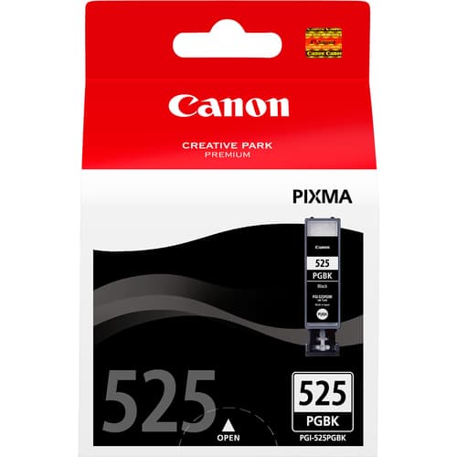 Canon PGI-525 PGBK - 4529B001 - 1 x Black - Ink tank - For PIXMA iP4950,iX6550,MG5350,MG6150,MG6250,MG8150,MG8250,MX715,MX885,MX892,MX895