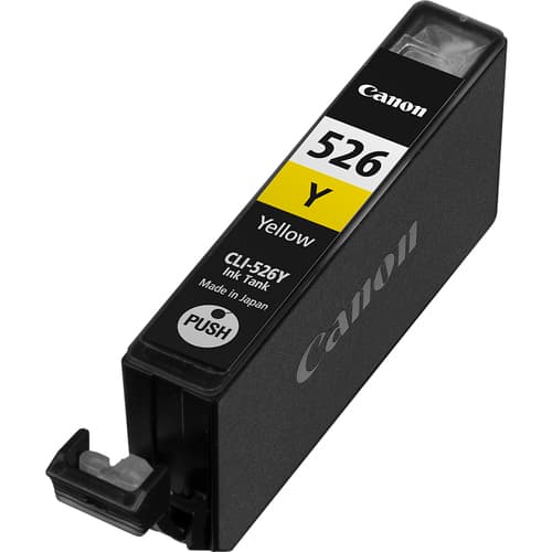 Canon CLI-526 Y - 4543B001 - 1 x Yellow - Ink tank - For PIXMA iP4950,iX6550,MG5250,MG5350,MG6150,MG6250,MG8150,MG8250,MX715,MX885,MX895