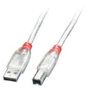 0.5MUSB2.0CABLE-TRANSPARENTTYPEAMAL thumbnail 1