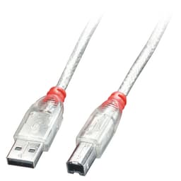 0.5MUSB2.0CABLE-TRANSPARENTTYPEAMAL