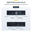 StarTech.com HDMI KVM Extender Over IP Network, 4K 60Hz, Driverless - Transmitter and receiver Kit - video/audio/USB extender - HDMI thumbnail 10