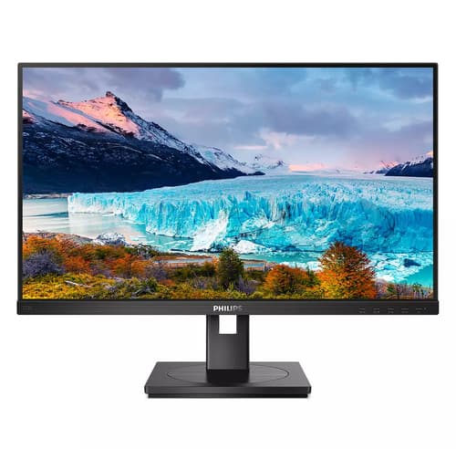 Philips S-line 272S1M - LED monitor - 27" - 1920 x 1080 Full HD (1080p) @ 75 Hz - IPS - 250 cd/m� - 1000:1 - 4 ms - HDMI, DVI-D, VGA, DisplayPort - speakers - black
