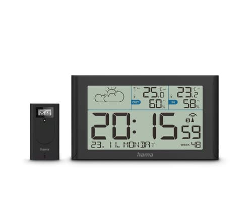 SYLT WEATHER STATION ALARM BLACK — view 1