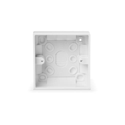 ^SINGLE GANG PATTRESS BOX DEPTH 31MM — view 3