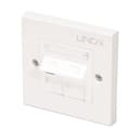 1 PORT CAT5E ANGLED FACE PLATE SINGL thumbnail 1