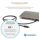 StarTech.com Thunderbolt 4 Dock, 96W Power Delivery, Single 8K/Dual Monitor 4K 60Hz, 3xTB4/USB4 ports, 4xUSB-A, SD, GbE, Thunderbolt 4 Docking Station for Windows or TB3 MacBook, 0.8m - Docking station - Thunderbolt 4 - 3 x Thunderbolt - 1GbE
