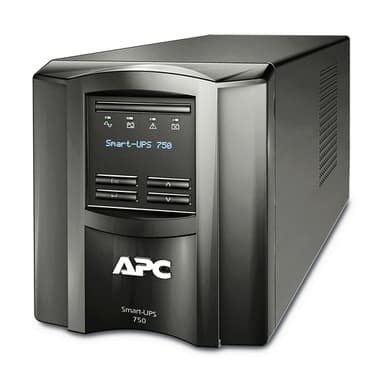 APC Smart-UPS SMT750IC - UPS - AC 220/230/240 V - 500 Watt - 750 VA - RS-232, USB - output connectors: 6 - black - with APC SmartConnect