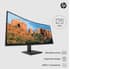 HP P34hc G4 - P-Series - LED monitor - curved - 34" - 3440 x 1440 WQHD @ 60 Hz - VA - 250 cd/m� - 3500:1 - 5 ms - HDMI, DisplayPort, USB-C - speakers - black thumbnail 12