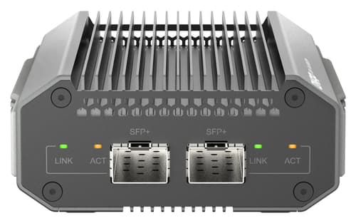 QNAP QNA-UC10G2SF - Network adapter - USB4 / Thunderbolt 4 - 10 Gigabit SFP+ x 2 — view 5