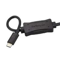 StarTech.com USB C to eSATA Cable - 3 ft / 1m - 5Gbp - For HDD / SSD / ODD - External Hard Drive Adapter - USB 3.0 to eSATA Converter (USB3C2ESAT3) - Storage controller - SATA 6Gb/s - USB 3.0 - black