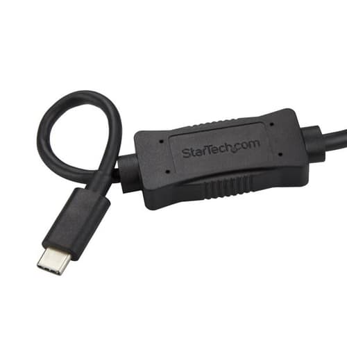 StarTech.com USB C to eSATA Cable - 3 ft / 1m - 5Gbp - For HDD / SSD / ODD - External Hard Drive Adapter - USB 3.0 to eSATA Converter (USB3C2ESAT3) - Storage controller - SATA 6Gb/s - USB 3.0 - black
