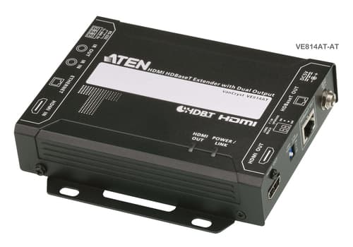 ATEN VanCryst VE814AT - Video/audio/infrared/serial/network extender - transmitter - HDBaseT - over CAT 5e/6/6a - up to 150 m - for P/N: VS1818T-AT-E