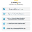 StarTech.com - Fibre media converter - 1GbE - over fibre optic - 1000Base-T, 1000Base-LX, 10Base-T, 100Base-TX - LC Duplex single-mode / RJ-45 - up to 20 km - 1310 nm - TAA Compliant thumbnail 12
