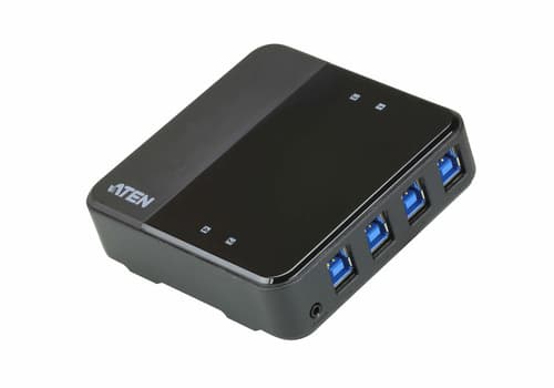 ATEN US3344 - USB peripheral sharing switch - 4 x USB 3.1 - desktop