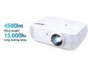 Acer P5535 - DLP projector - portable - 3D - 4500 ANSI lumens - Full HD (1920 x 1080) - 16:9 - 1080p - LAN thumbnail 4