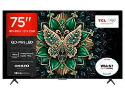 TCL C6K 75 QD-MINI LED 4K HDR SMART