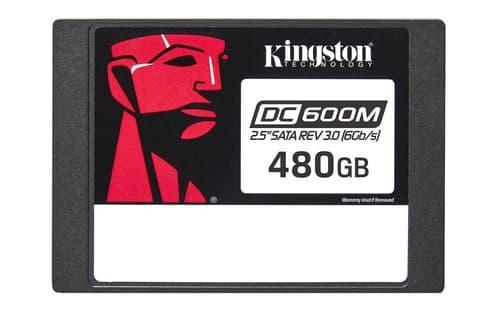 Kingston DC600M - SSD - Mixed Use - 480 GB - internal - 2.5" - SATA 6Gb/s