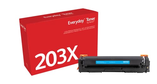 Everyday - Cyan - compatible - toner cartridge (alternative for: Canon CRG-054HC, HP 203X) - for Canon ImageCLASS LBP622, MF641, MF642, MF644, HP Color LaserJet Pro MFP M280, MFP M281