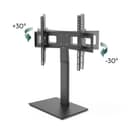 TV STAND SWIVEL 191CM 40KG BLACK thumbnail 3