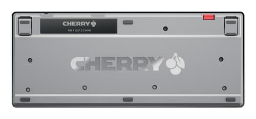 CHERRY KW X ULP 2.0 MINI - Keyboard (pouch) - 75% - compact - backlit - wireless - 2.4 GHz, Bluetooth 5.2, USB - QWERTY - US - key switch: CHERRY MX Ultra Low Profile - black — view 8