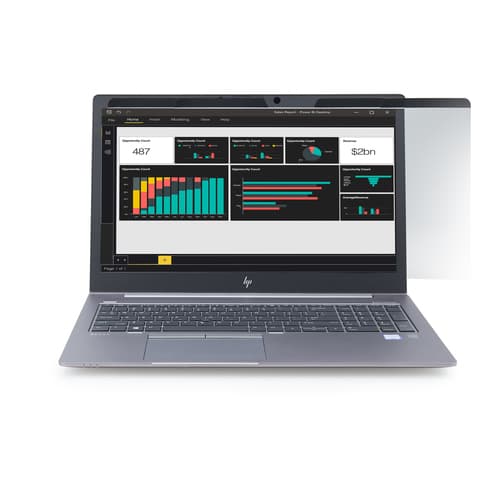 StarTech.com Laptop Privacy Screen for 15" Notebook, Magnetic Removable Laptop Display Security Filter, Blue Light Reducing Screen Protector, 16:9, Matte/Glossy, +/-30 Degree Viewing - Blue Light Filter (PRIVSCNLT15) - Notebook privacy filter - removable - magnetic - 15" - transparent - TAA Compliant - for P/N: LTSTND2IN1 — view 6