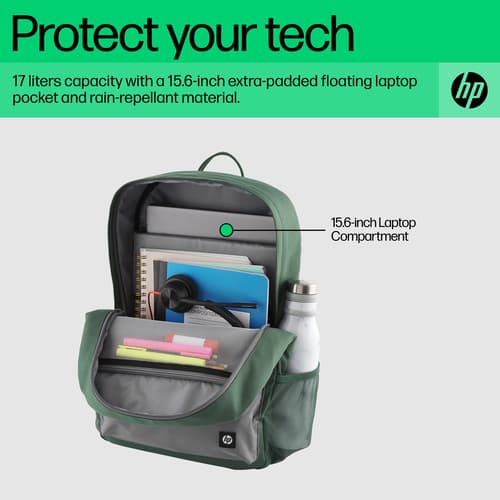 HP CAMPUS GREEN BACKPACK — view 6