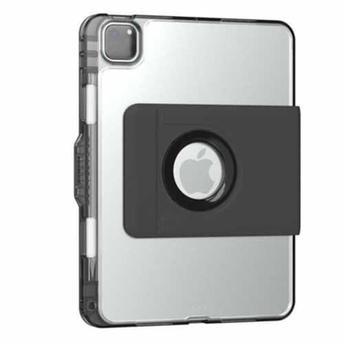 Targus VersaVu - Flip cover for tablet - plastic - clear, black - for Apple 11-inch iPad Pro (M4) — view 1