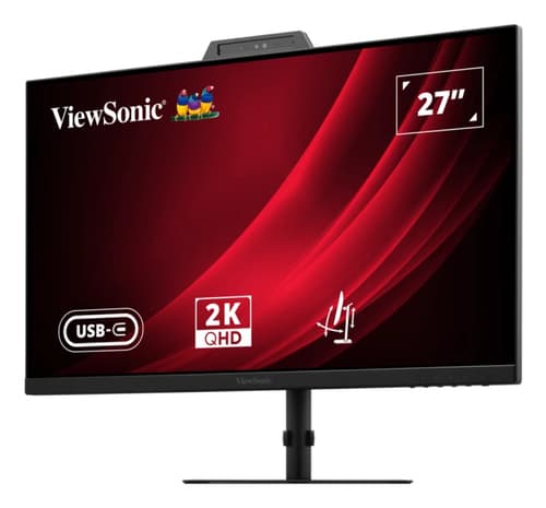 ViewSonic VG2741V-2K - LED monitor - 27" - 2560 x 1440 QHD @ 120 Hz - IPS - 1500:1 - 4 ms - HDMI, DisplayPort, USB-C - speakers — view 3