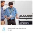 Electronic HP Care Pack Next Business Day Hardware Support - Extended service agreement - parts and labour - 3 years - on-site - 9x5 - response time: NBD - for DesignJet T830 thumbnail 6