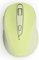 Hama WM-400 Wireless Mouse, Ergonomic, Optical, 6-Button, No Noise, Green thumbnail 1