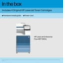 HP LaserJet Enterprise Flow mfp 8601z - Multifunction printer - B/W - laser - A3 (297 x 420 mm), A4 (210 x 297 mm), Legal (216 x 356 mm) (original) - A3/Ledger (media) - up to 70 ppm (copying) - up to 70 ppm (printing) - 2180 sheets - 33.6 Kbps - Gigabit LAN, USB 3.0, USB 2.0 host, USB 3.0 host thumbnail 5