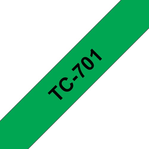Brother - Black, green - Roll (1.2 cm) 1 roll(s) labels