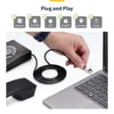 StarTech.com USB-C to RJ9 Adapter for Office Phone Handset or Wired/Wireless Headset, Use Existing Landline Hardware, 6ft/1.8m, For Laptop/Desktop Computer/Mobile - Headset adapter - 24 pin USB-C male to RJ-9 male - 1.8 m - black - bus powered thumbnail 9