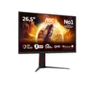AOC Gaming Q27G4ZD - OLED monitor - gaming - 27" (26.5" viewable) - 2560 x 1440 QHD @ 240 Hz - 1000 cd/m� - 15000000:1 - DisplayHDR 400 True Black - 0.03 ms - 2xHDMI, DisplayPort - black, red thumbnail 2