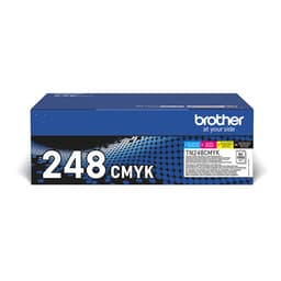 Brother TN248VAL Multipack - 4-pack - black, yellow, cyan, magenta - original - box - toner cartridge - for Brother DCP-L3515, L3520, L3555, L3560, HL-L3220, L3240, MFC-L3740, L3760, L8340, L8390