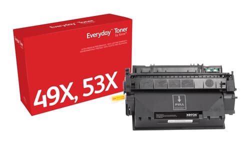 Everyday - Black - compatible - toner cartridge (alternative for: HP Q5949X, HP Q7553X) - for HP LaserJet 1320, 3390, 3392, M2727, P2014, P2015