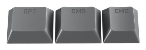 CHERRY KW 300 MX - Keyboard - 75% - compact - backlit - wireless - Bluetooth 5.2, USB-C - QWERTY - US - key switch: CHERRY MX2A Silent Red - black — view 9