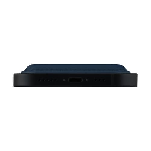 Leather wallet w MagSafe-Blue — view 5