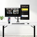 StarTech.com Desk Mount Dual Monitor Arm w/ Crossbar, Up To 27" Displays