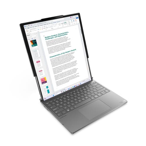 Lenovo ThinkBook Plus Gen 6 Rollable, Intel� Core� Ultra 7 258V (LPE-cores up to 3.70GHz, 12MB), 14"/16.7" Roll Non-Touch, W11P64 US/UK_ENG, 32.0GB, 1x1TB SSD M.2 2242 PCIe Gen4 TLC, Intel� Arc� Graphics 140V, Wi-Fi 7 2x2 BE,BT 5.4, FPR, 5MP RGB+IR, 3 Cell Li-Pol 66Wh, 65W, 1YR Premier NBD,1CourierCarryin, Backlit, Luna Grey-English (UK) — view 7