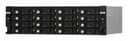 QNAP TL-R1620Sdc - Hard drive array - 16 bays (SATA-600 / SAS-3) - SAS 12Gb/s (external) - rack-mountable - 3U thumbnail 1