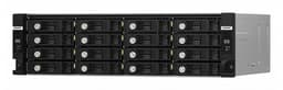 QNAP TL-R1620Sdc - Hard drive array - 16 bays (SATA-600 / SAS-3) - SAS 12Gb/s (external) - rack-mountable - 3U