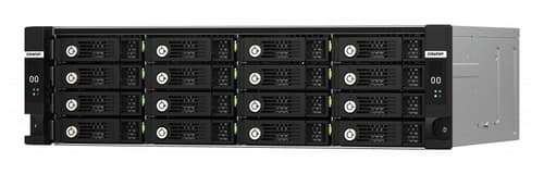 QNAP TL-R1620Sdc - Hard drive array - 16 bays (SATA-600 / SAS-3) - SAS 12Gb/s (external) - rack-mountable - 3U — view 1