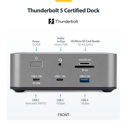 Thunderbolt 5 Docking Station 140W PD — view 6